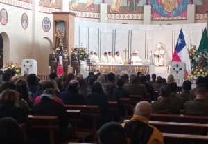Carabineros conmemora el Día del Mártir con emotiva misa en San Bernardo